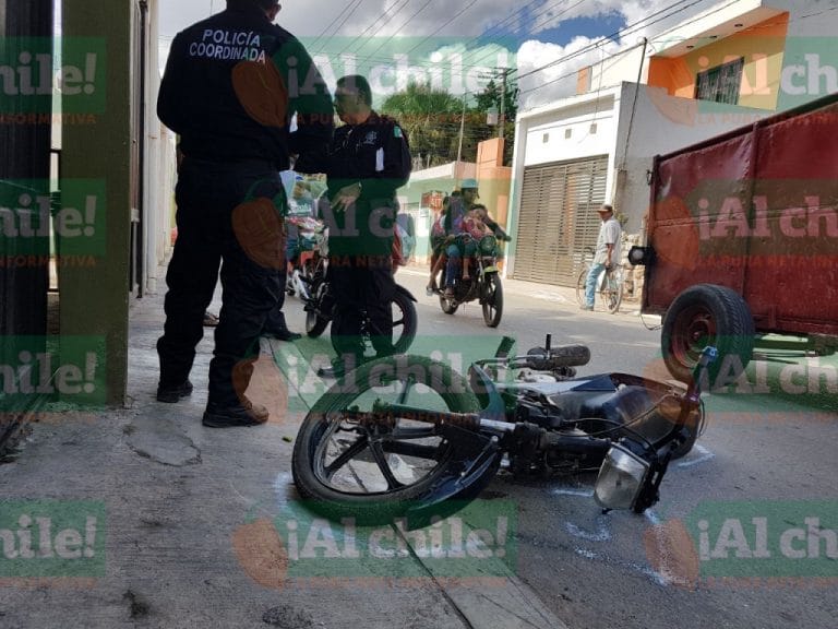 Derrapa y daña un portón