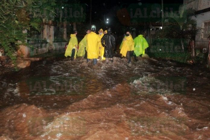 Torrenciales lluvias ponen en alerta a autoridades de Ticul