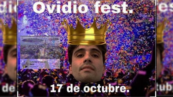 Invitan al 'Ovidio Fest' para celebrar el 'Culiacanazo'