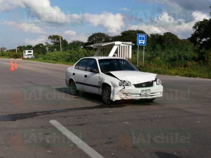 Tremendo accidente en la Motul - Tizimín con saldo de tres lesionadas