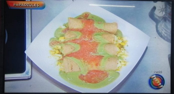 Chef yucateco prepara papadzules en el 'Programa Hoy'