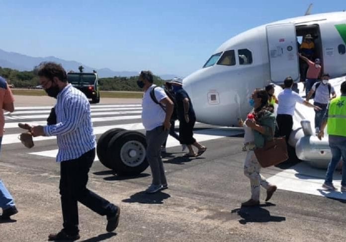 accidente aeropuerto Puerto Vallarta
