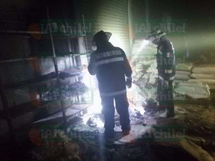 Se incendia una bodega en Umán; no se reportaron personas lesionadas