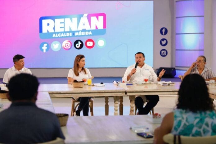 Renán Barrera garantiza una Mérida más incluyente para todas y todos