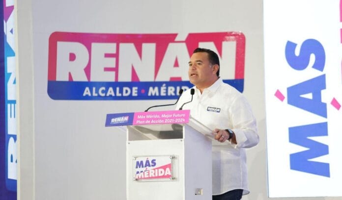 Renán barrera trabajará más Mérida