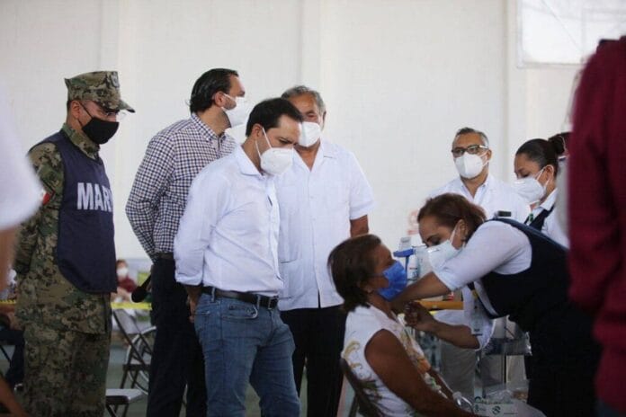 ya se han aplicado 184500 vacunas en Yucatán