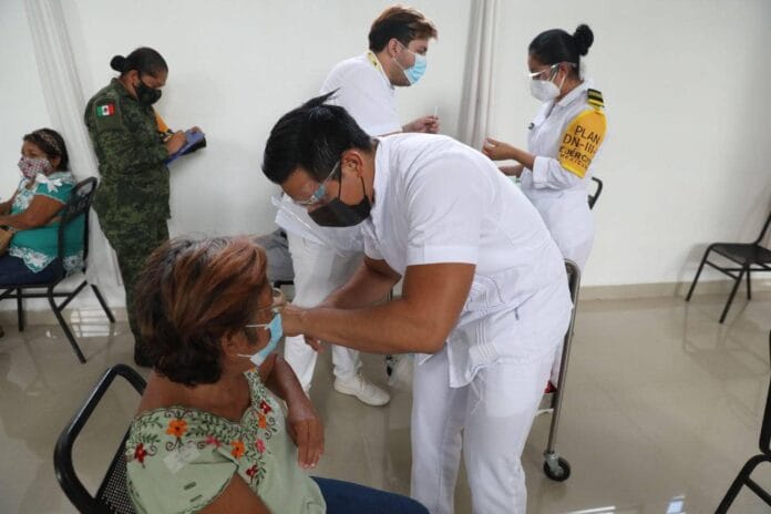 vacunación personas 50 a 59 años Yucatán