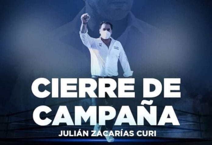 Julián Zacarías Curi cierre de campaña