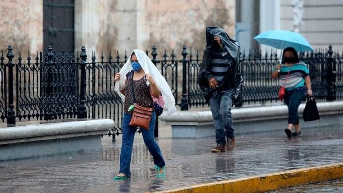 Continuarán las lluvias en Yucatán. ¡No guardes tu paraguas!