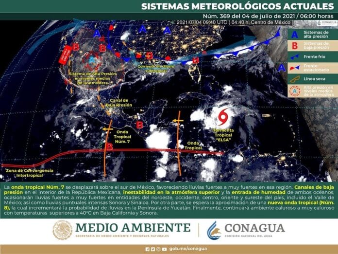 Se acerca otra onda tropical a Yucatán; prevén lluvias
