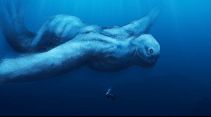 criatura gigante que vive en la Antártida
