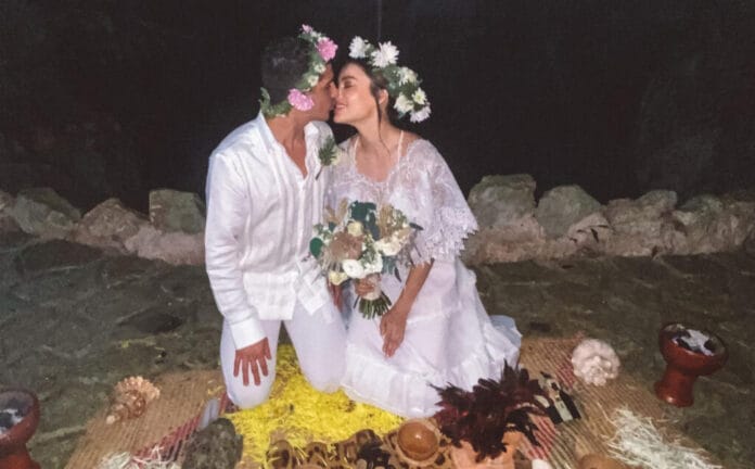 Rommel Pacheco y Lylo Fa, se dan el sí, en boda maya