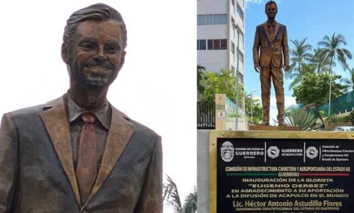 Tras develación de estatua de Eugenio Derbez surgen críticas en redes
