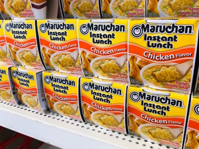 ¿De qué está hecha realmente la sopa Maruchan?