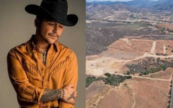 Christian Nodal es acusado de ser cómplice de ecocidio en Baja California