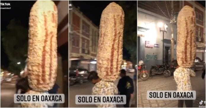 Elotes gigantes de Oaxaca, lo más viral en las redes