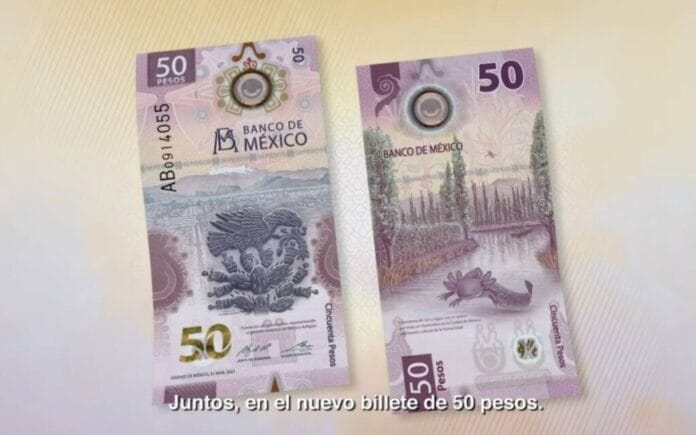 nuevo billete de 50 pesos