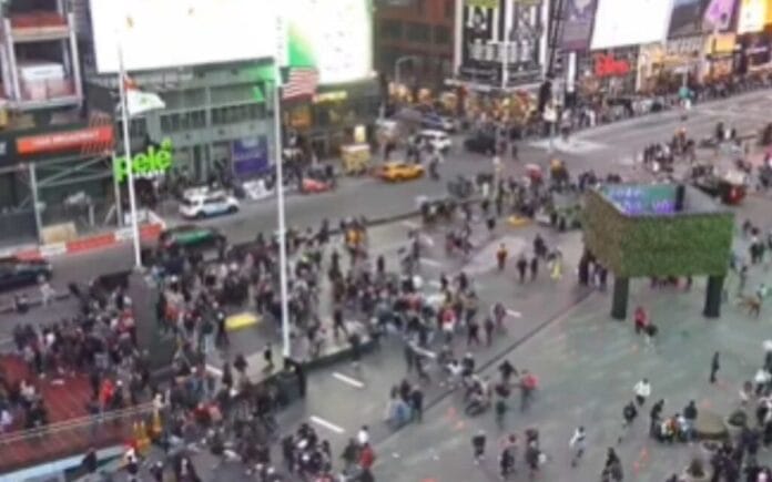 explosión en Times Square