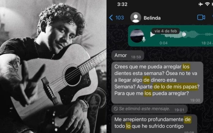 Christian Nodal reveló por qué publicó mensajes de Belinda: “Estoy cansado de callar” Nodal