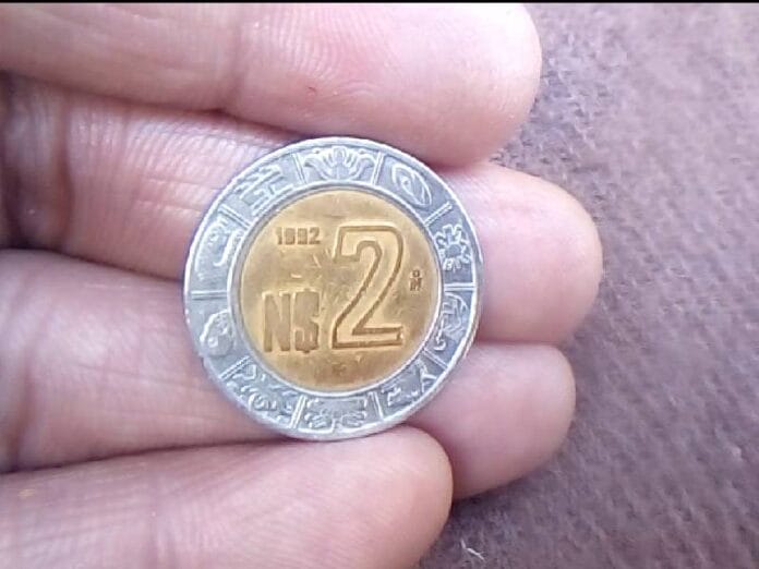 Moneda de $2.00 mexicanos se vende hasta en 25 mil pesos en internet