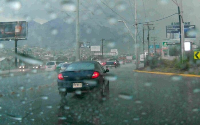 lluvia en Monterrey