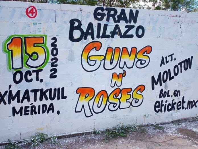 Guns N' Roses dará 'gran bailazo' en Mérida; así lo anunció