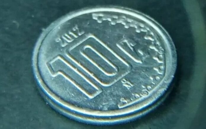 Moneda de 10 centavos