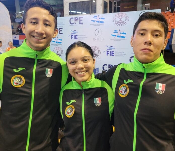 Yucatecos ganan oro y boleto para los Juegos Centroamericanos para la esgrima mexicana
