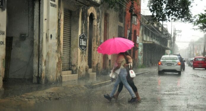 Clima Yucatán: Aumenta el potencial de lluvias para el fin de semana