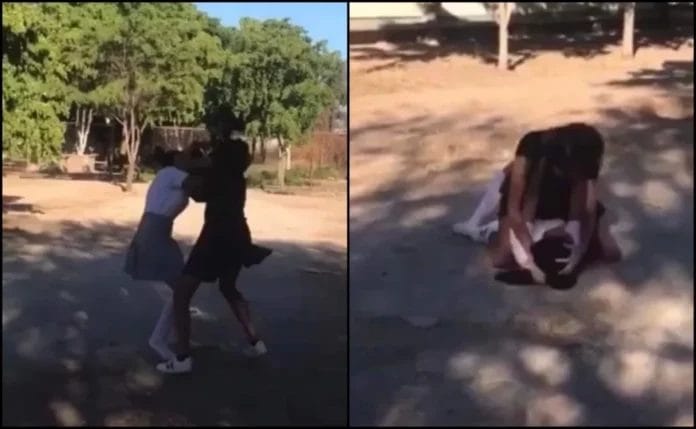 Alumnas se pelean y una se desmaya después de recibir varios golpes en la cabeza (VIDEO)