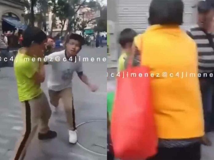 Alumna graba fuerte pelea entre estudiantes de secundaria (VIDEO) 