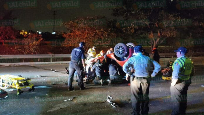 Tras conducir en estado de ebriedad, chavales se accidentan en el periférico de Mérida