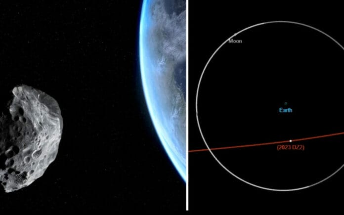 El asteroide "asesino de ciudades” pasará entre la Tierra y la Luna este sábado