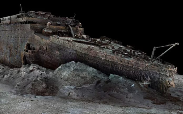 Revelan fotografías nunca antes vistas de los restos del Titanic