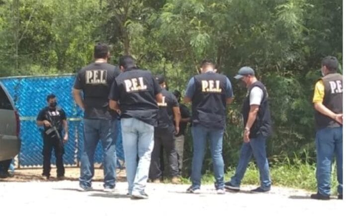 cadáver descuartizado  cerca de la vía Mérida – Cancún