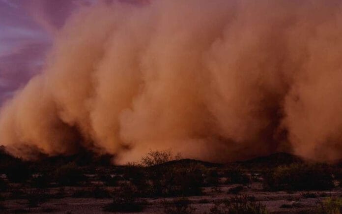 A pocas horas de que arribe el polvo del Sahara a la Península de Yucatán