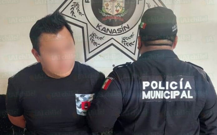 Oficiales de Kanasín detienen a sujeto; presuntamente abusó de una menor