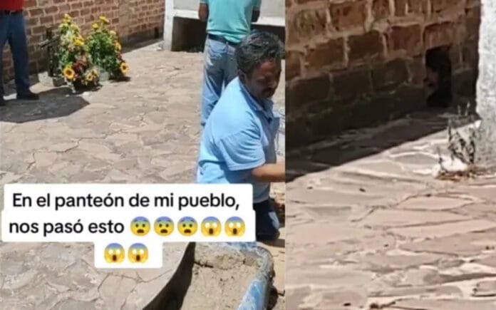 ¡Uay, qué mello!  Fantasma de niño es captado en panteón de Jalisco (VÍDEO)