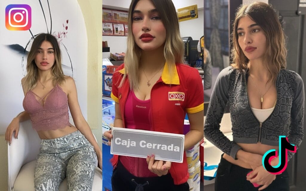 ¿Quién es Dua Lupita? La hermosa cajera del Oxxo que te va a levantar