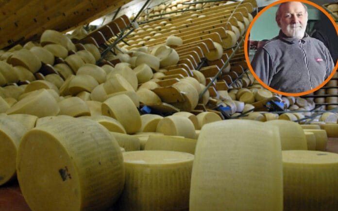 Empresario es aplastado por 25 mil quesos de 40 kilos cada uno; no sobrevivió