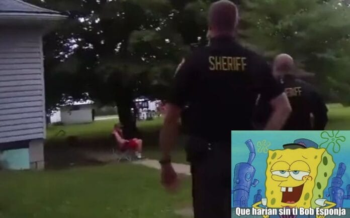 Policías de Ohio agarran a plomazos a un hombre que quería terminar con su vida (VÍDEO)