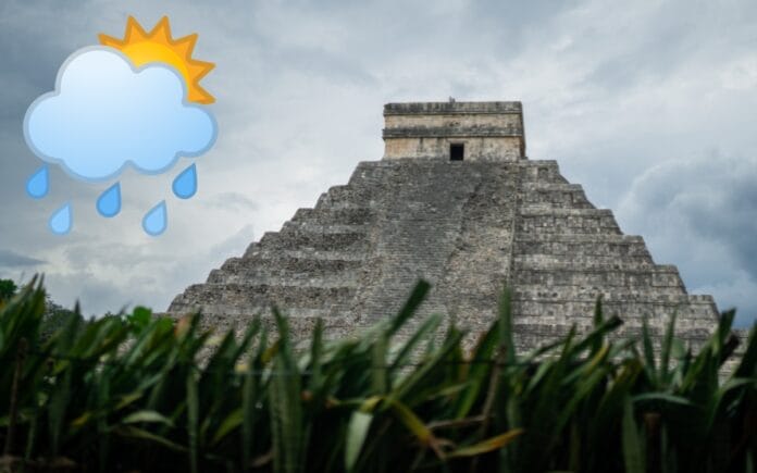 El frente frío 6 llegará este domingo a la Península de Yucatán; se esperan fuertes lluvias