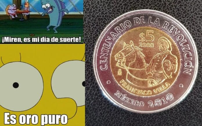 Esta moneda de cinco pesos se vende en casi 4 millones en páginas de venta por internet