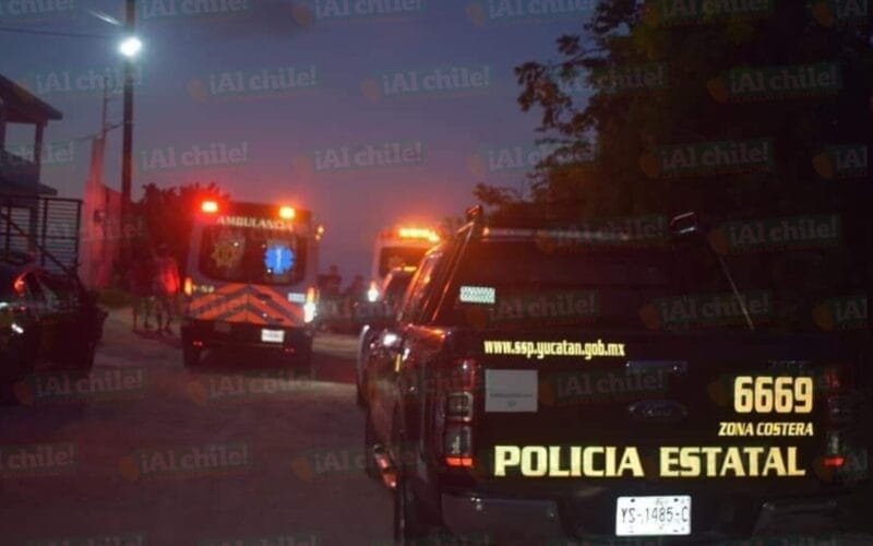 Borrachita se lanza del muelle de Chuburná; por poco no la cuenta