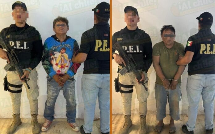 Joven mecánico y abuelito ex electricista son detenidos por supuestos narcomensajes en Peto
