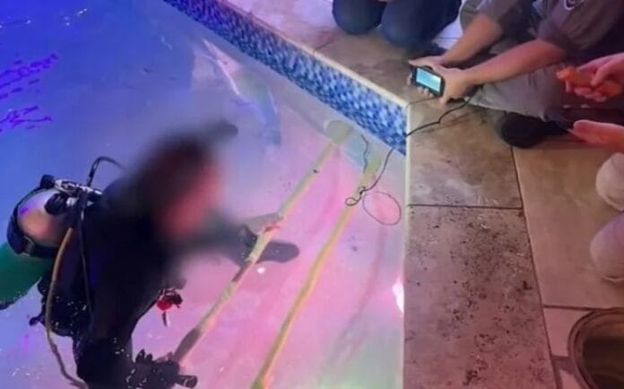 Muere niña tras ser succionada por la tubería de una alberca en un hotel