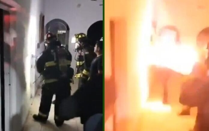 Hombre explota vivienda con todo y bomberos tras intentar quitarse la vida usando gas