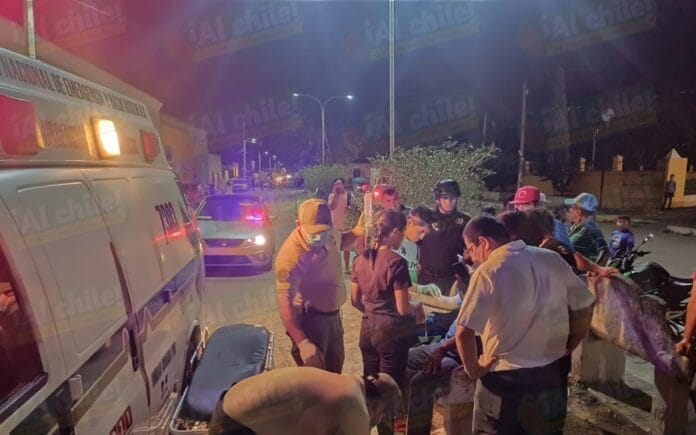 Abuelito termina en hospital de Mérida tras caerse y meterse un trancazo en la chola