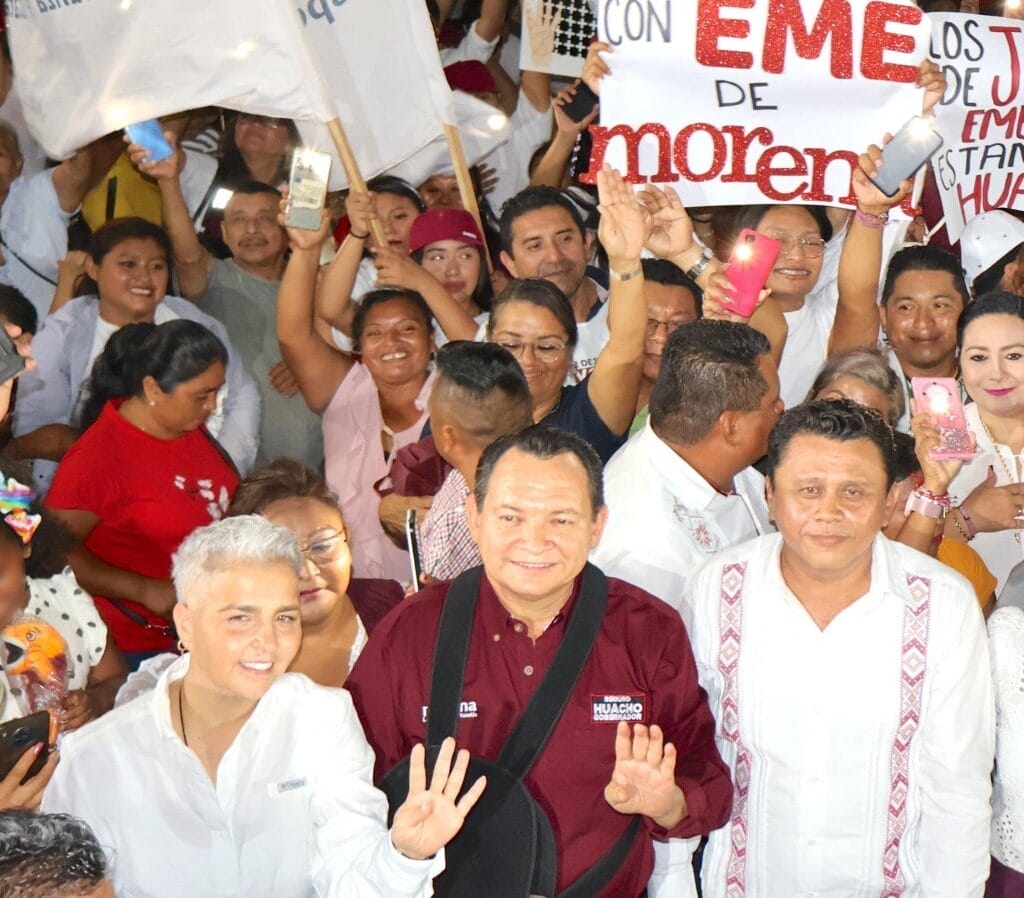 El pueblo de Peto respalda a Huacho y al candidato Emerio Calderón