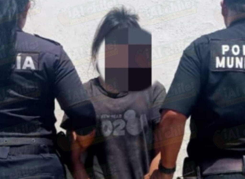 Yucatán. Los polis de Progreso pescaron a “El Niño”, una jovencita ladronzuela